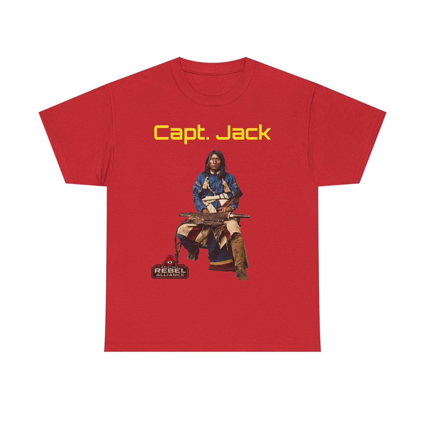 Capt. Jack Graphic Tee — Vintage Captain Illustration Shirt