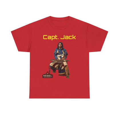 Capt. Jack Graphic Tee — Vintage Captain Illustration Shirt