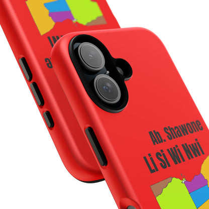Absentee Shawnee homelands Phone Case — 'Li Si Wi Ni' Design