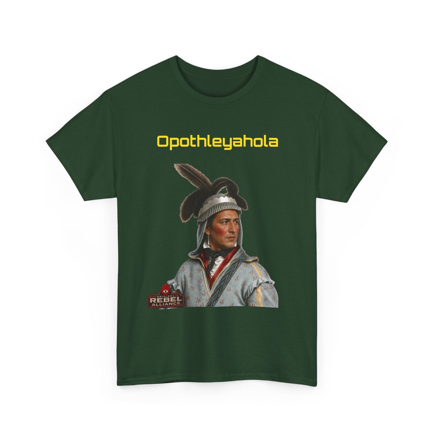 Opothleyahola Text — Historical Tribute Shirt
