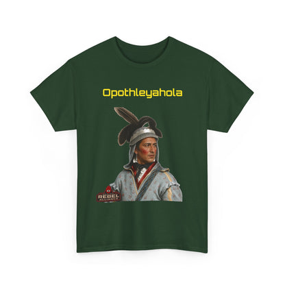 Opothleyahola Text — Historical Tribute Shirt