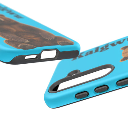 Kiowa Tough Cases: Personalized Kaigwu Tough Phone Case with Horse Rider Design