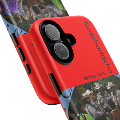 Caddo Phone Case – Native Dancers Photo Design (Kaddhadachto)