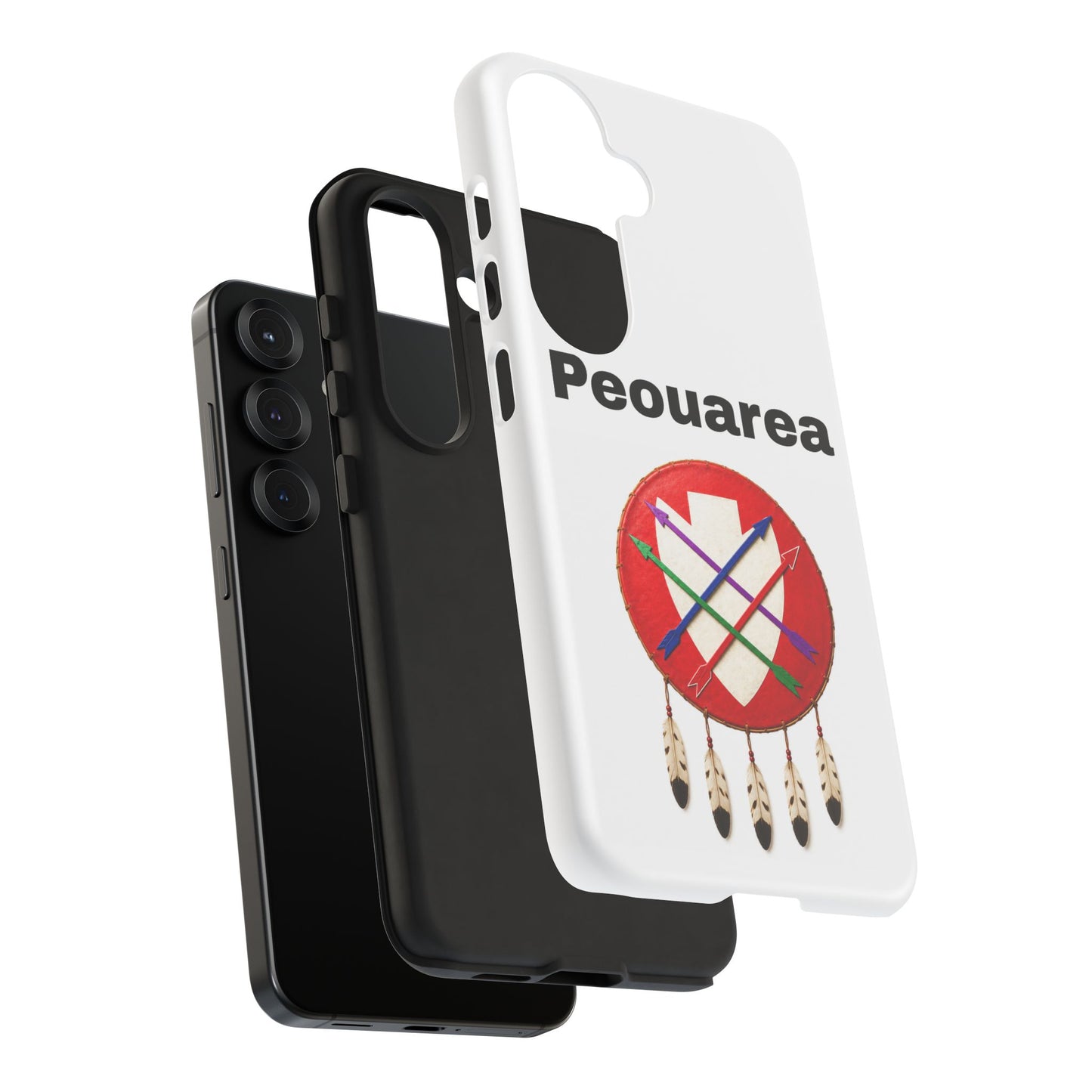 Peoria Phone Case — 'Peouarea' Dreamcatcher Shield Design
