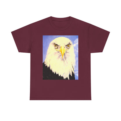 Bald Eagle Graphic Tee — Patriotic Vintage Bird T-Shirt with Arrow Back Design