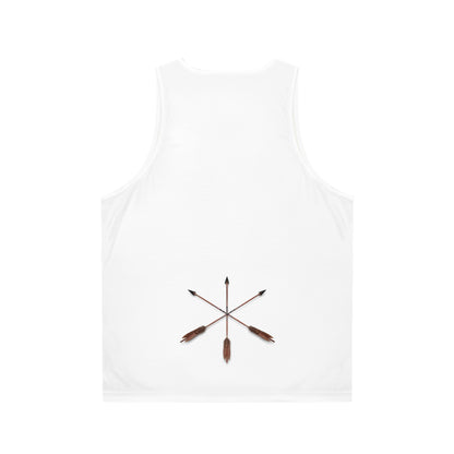 Bighorn Ram Illustration Tank Top — Vintage Mountain Ram Graphic Tank