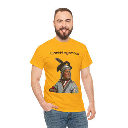 Opothleyahola Text — Historical Tribute Shirt