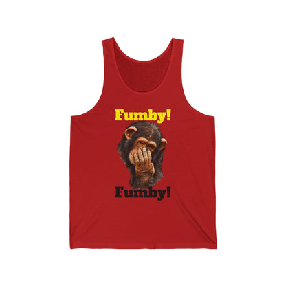 Fumby! Funny Monkey Tank Top — Quirky Graphic Summer Tank