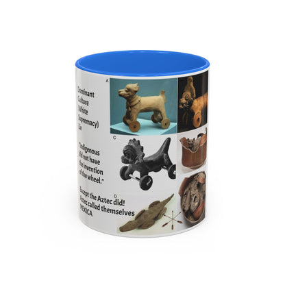 Aztec Artifact Photos Collage Coffee Mug (11oz/15oz)