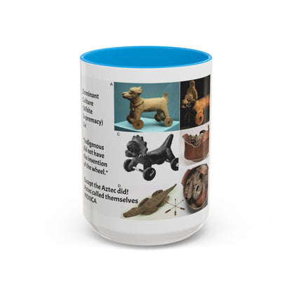 Aztec Artifact Photos Collage Coffee Mug (11oz/15oz)