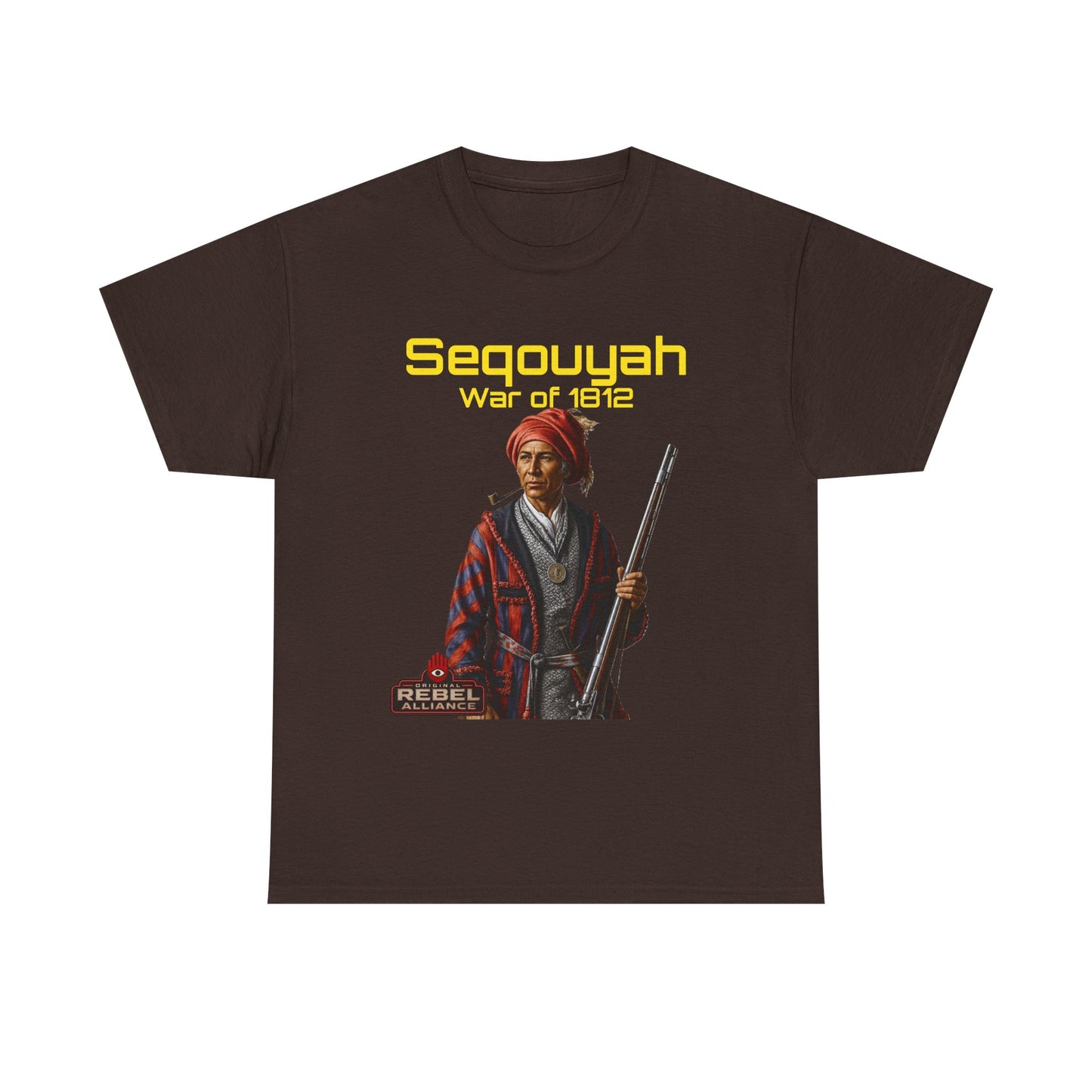 Sequoyah War of 1812 T-Shirt — Native American Historical Tee