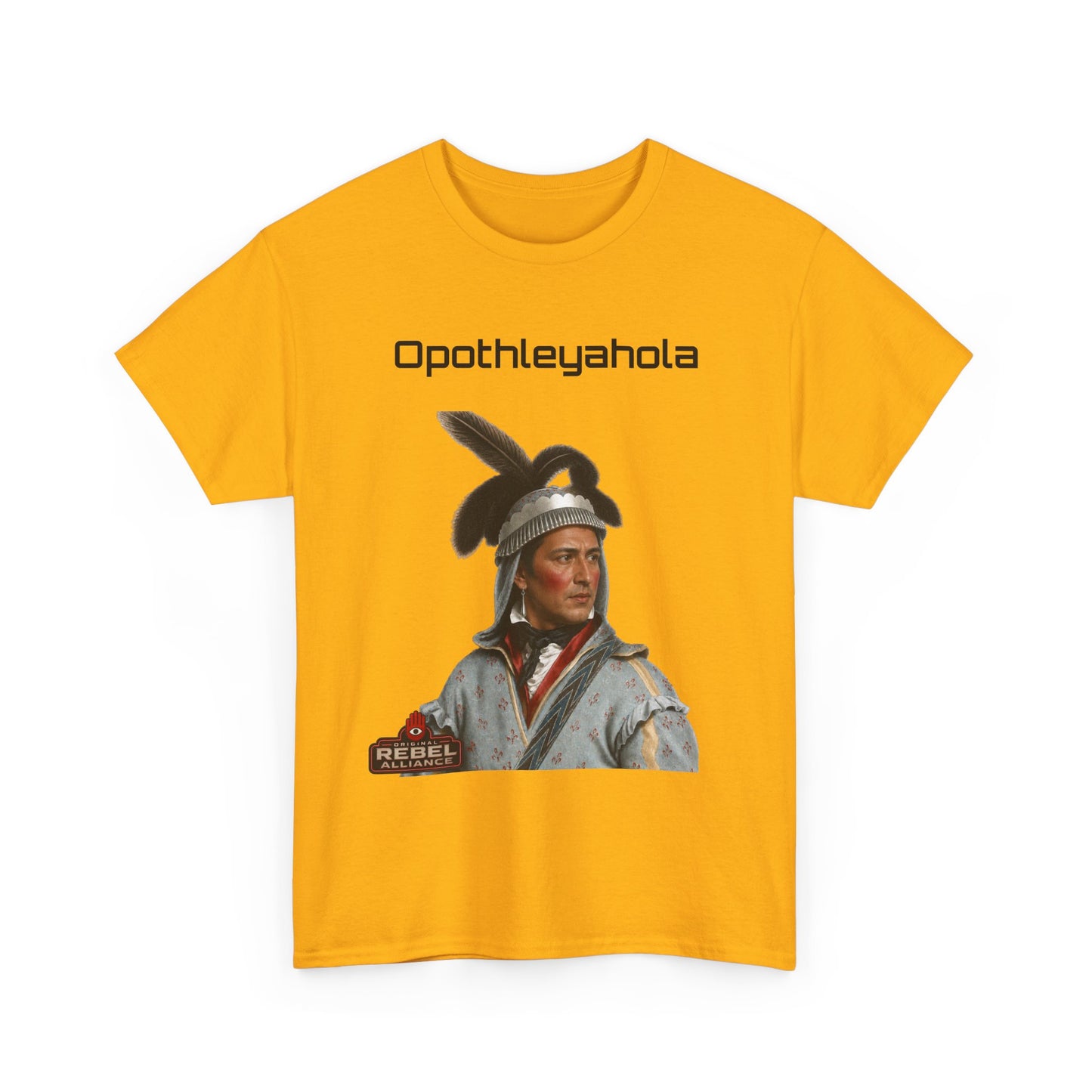 Opothleyahola Text — Historical Tribute Shirt