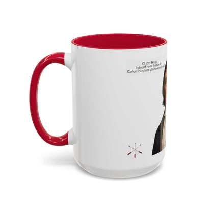 Chitto Harjo Portrait Mug — Historical Native American Portrait Coffee Mug (11oz, 15oz)