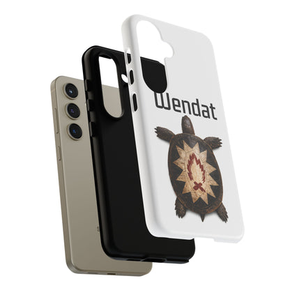 Wyandotte Wendat Turtle Phone Case — Indigenous Turtle Shield Design