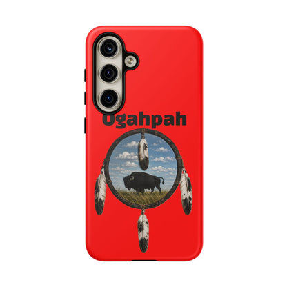 Quapaw Ogahpah Buffalo Phone Case — Native-Inspired Tough Case