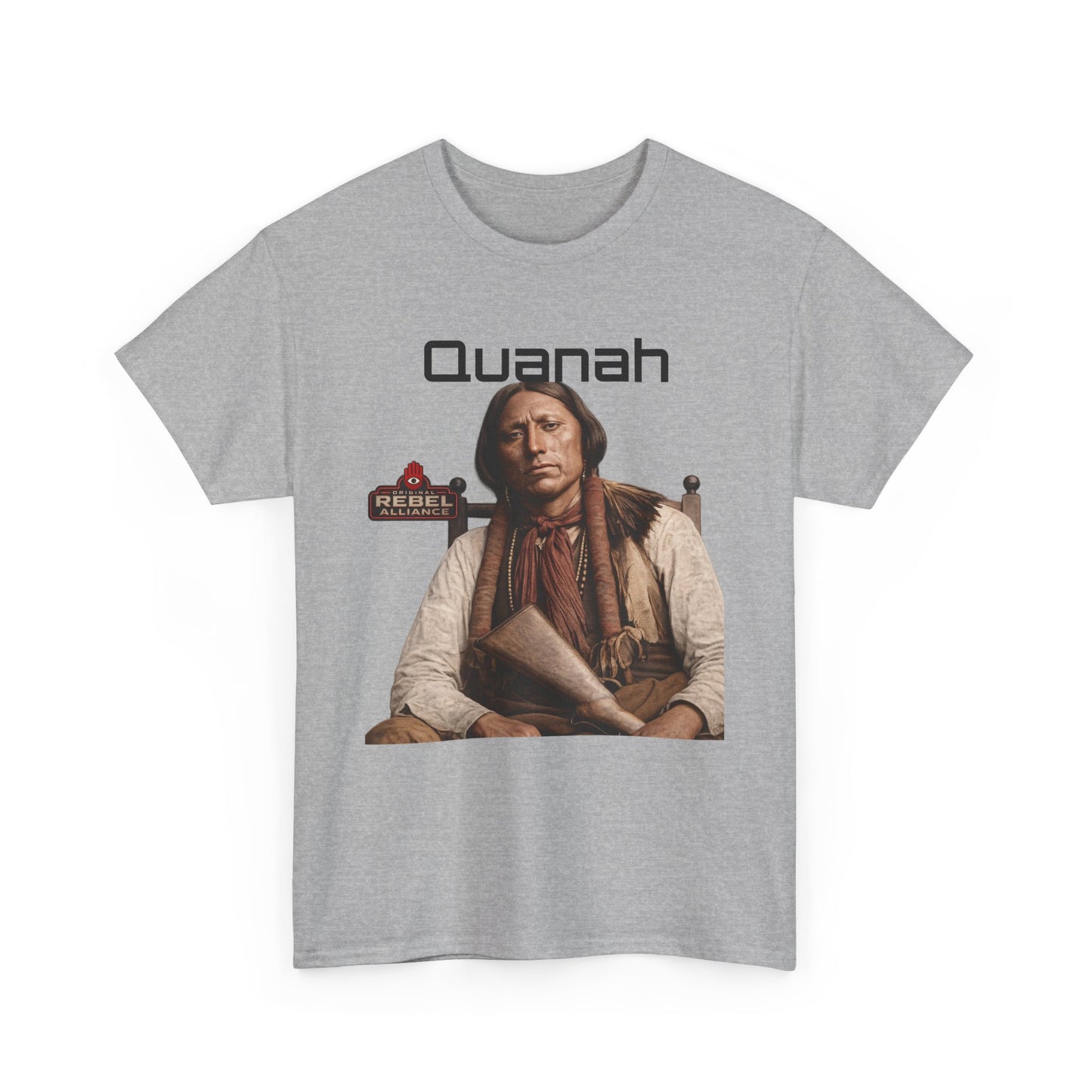 Quanah Tee — Vintage Native American Portrait Graphic T-Shirt