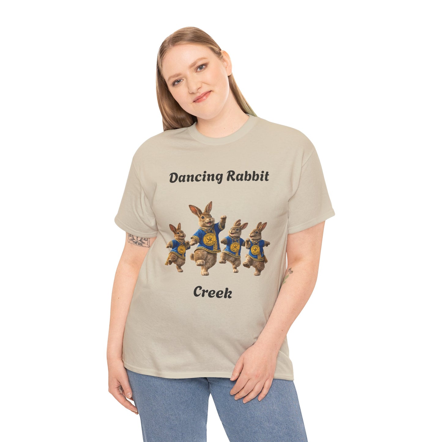 Dancing Rabbit Creek Tee — Vintage Dancing Bunnies Graphic T-Shirt