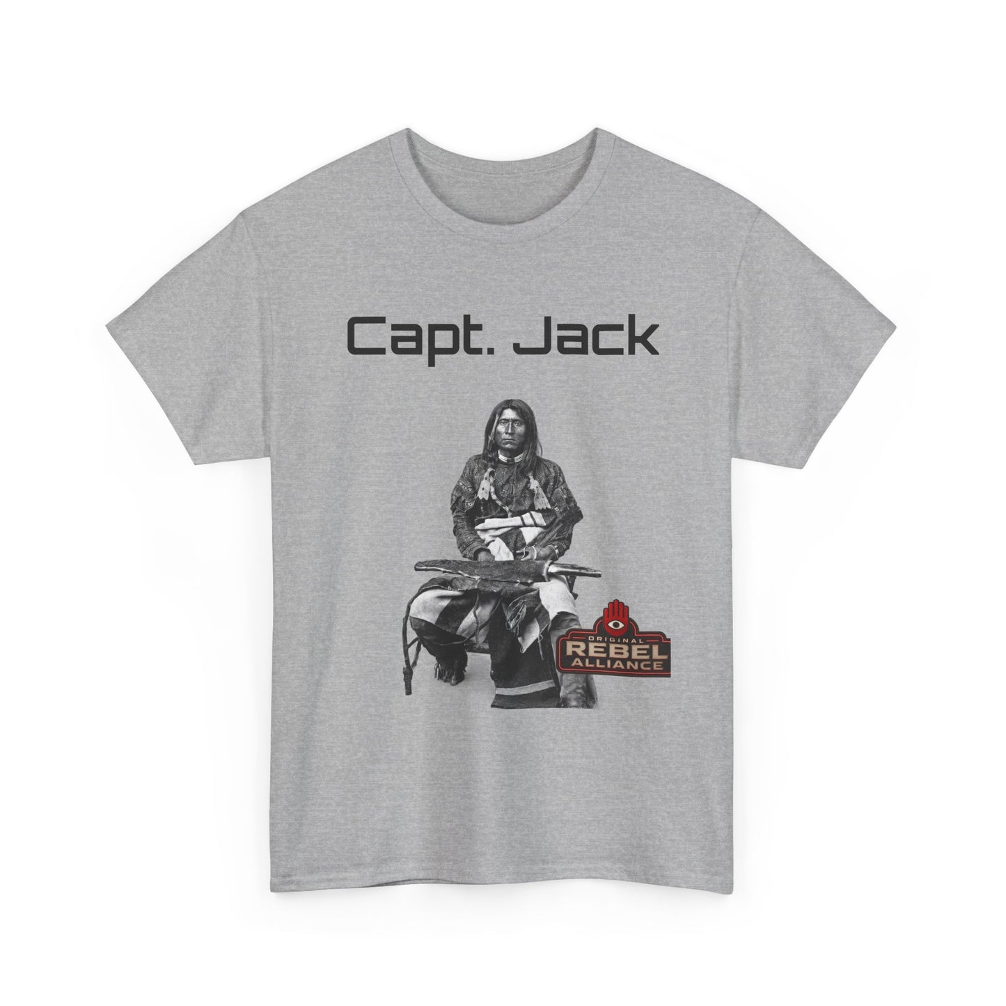 Capt. Jack Graphic Tee — Rebel Archer Vintage Arrow Back Print
