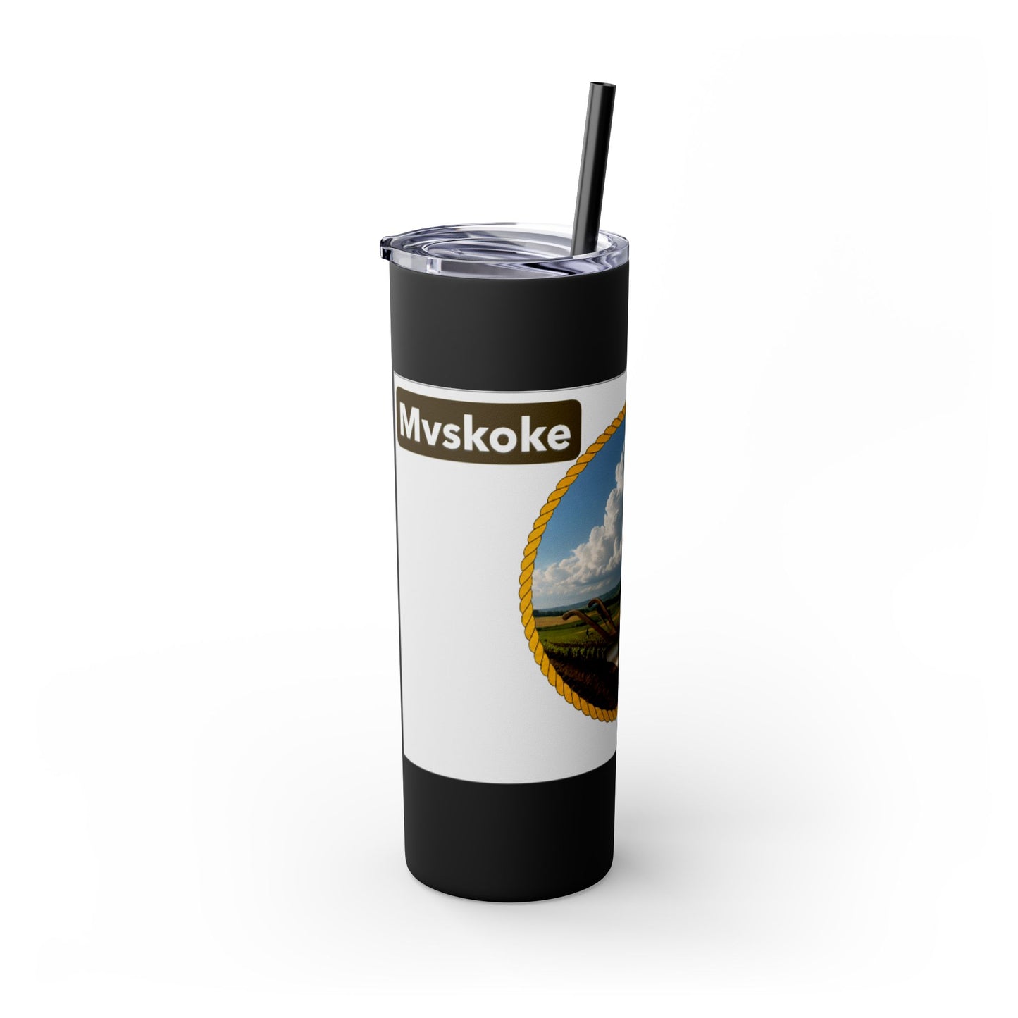 Muscogee Skinny Tumbler