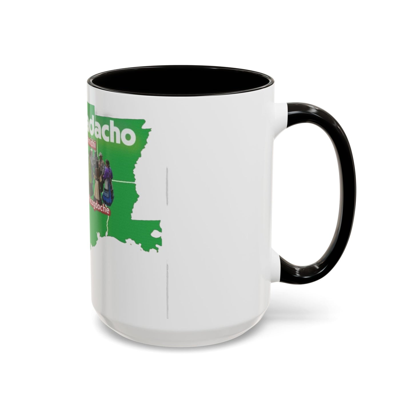 Caddo Kadohadacho Tribal Map Mug — Texas & Nacogdoches Native Pride Coffee Cup (11oz/15oz)
