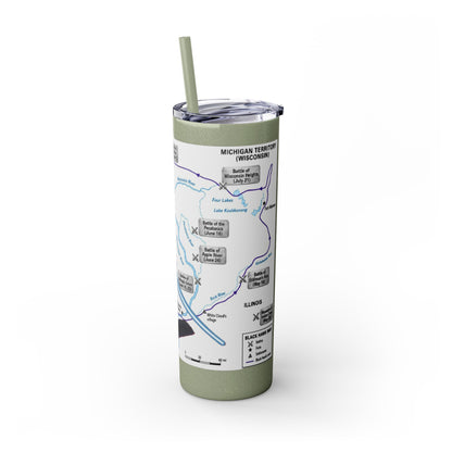 Blackhawk Skinny Tumbler 20oz – "BlackHawk could teach Yoda" Design