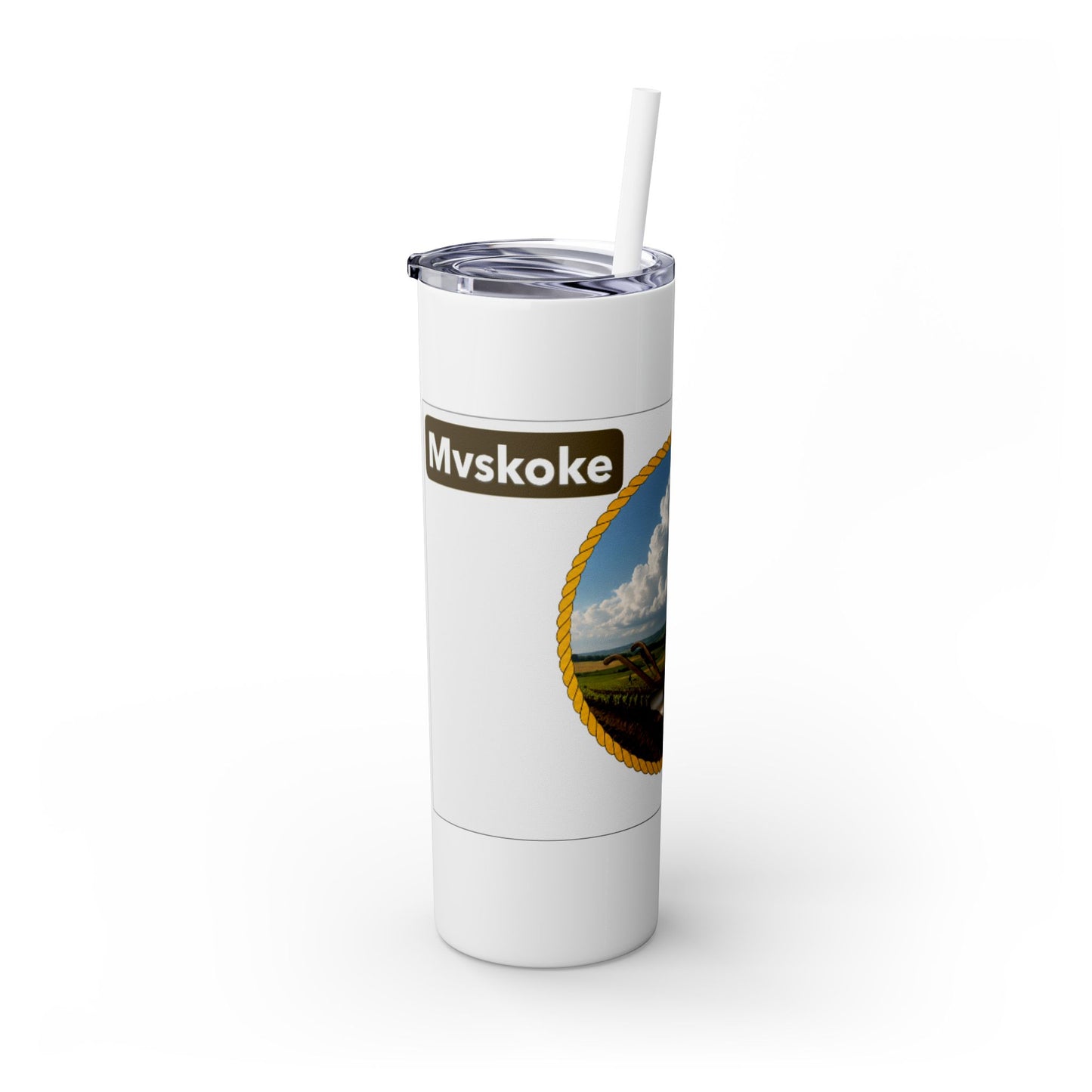 Muscogee Skinny Tumbler