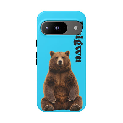 Kiowa Tough Cases: Personalized Kaigwu Tough Phone Case with Horse Rider Design