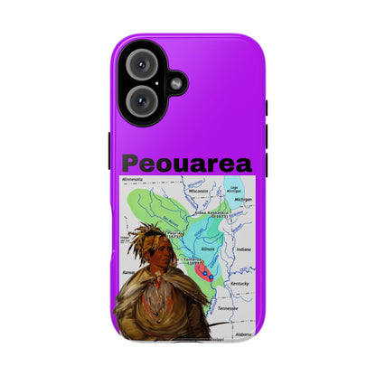 Peoria Phone Case — 'Peouarea' Dreamcatcher Shield Design