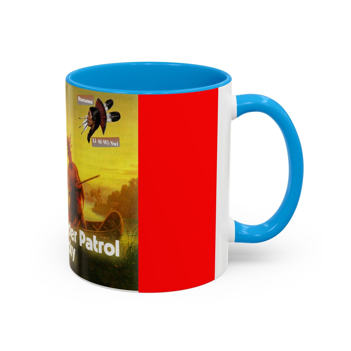 Shawnee Absentee Border Patrol Colorful Mugs (11oz, 15oz)