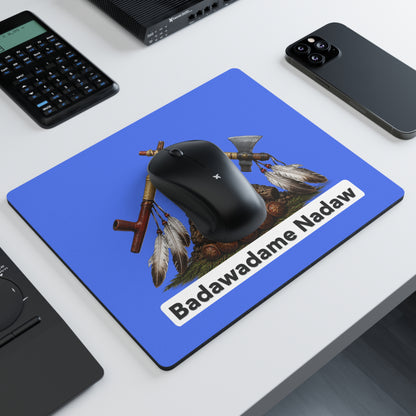Pottawatomi Badawadame Nadaw Campfire Mouse Pad