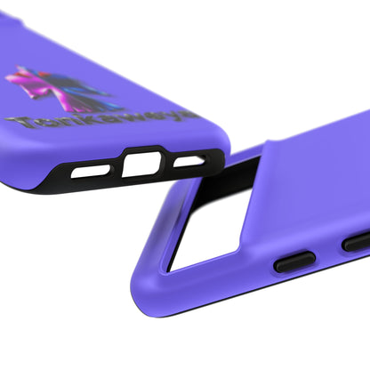 Tonkawa Phone Case — Tonkkaweya Sunrise Design (Protective Purple Hard Shell)