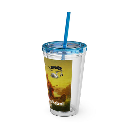 Shawnee East Sunsplash Tumbler with Straw, 16oz