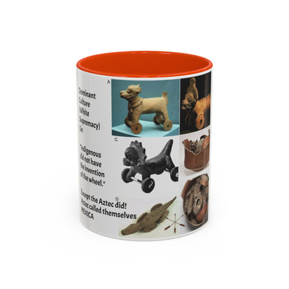 Aztec Artifact Photos Collage Coffee Mug (11oz/15oz)