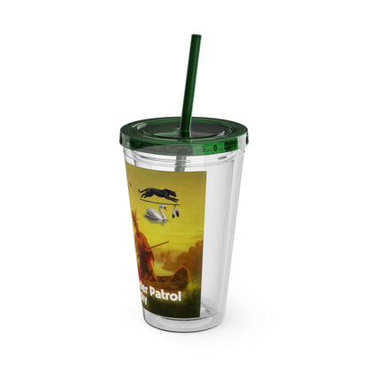 Shawnee East Sunsplash Tumbler with Straw, 16oz