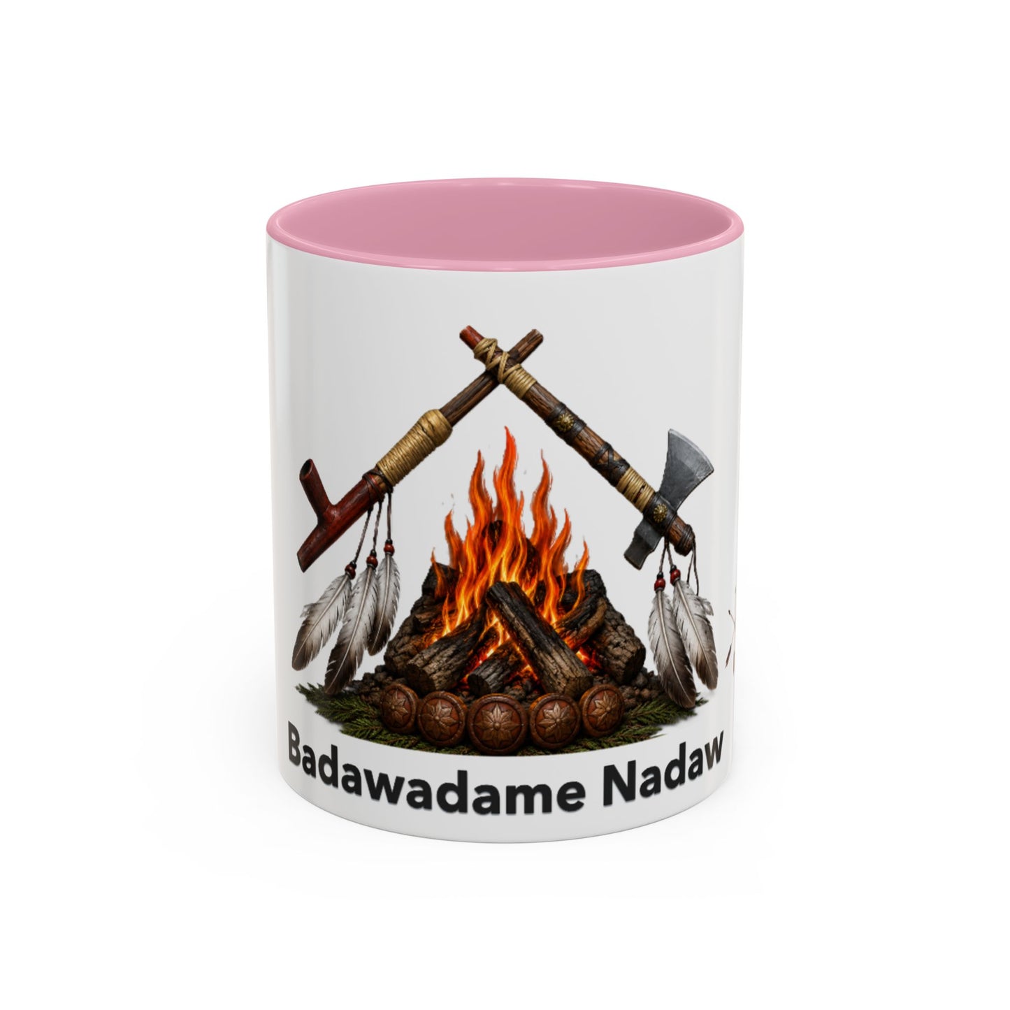 Potawatomi Native Pride Campfire Mug — Badawadame Nadaw Design (11oz/15oz)