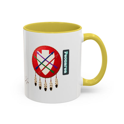 Peoria Powawera Dreamcatcher Coffee Mug — Colorful 11oz & 15oz Ceramic