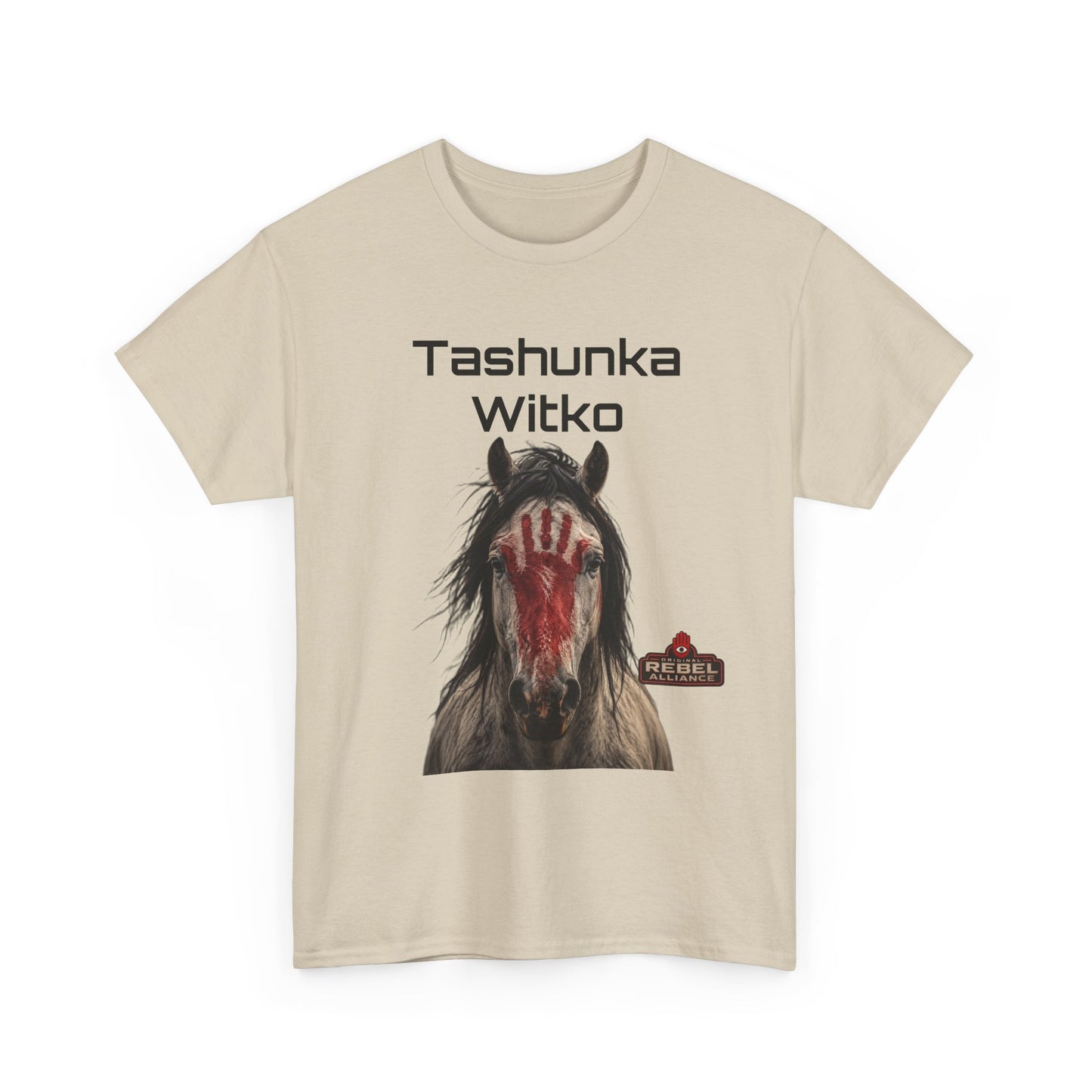 “Tashunka Witko” Painted War Pony Design