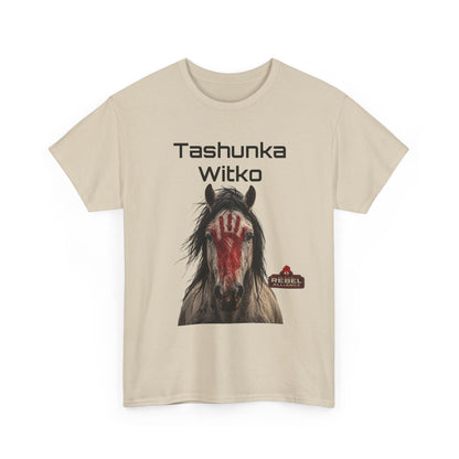 “Tashunka Witko” Painted War Pony Design