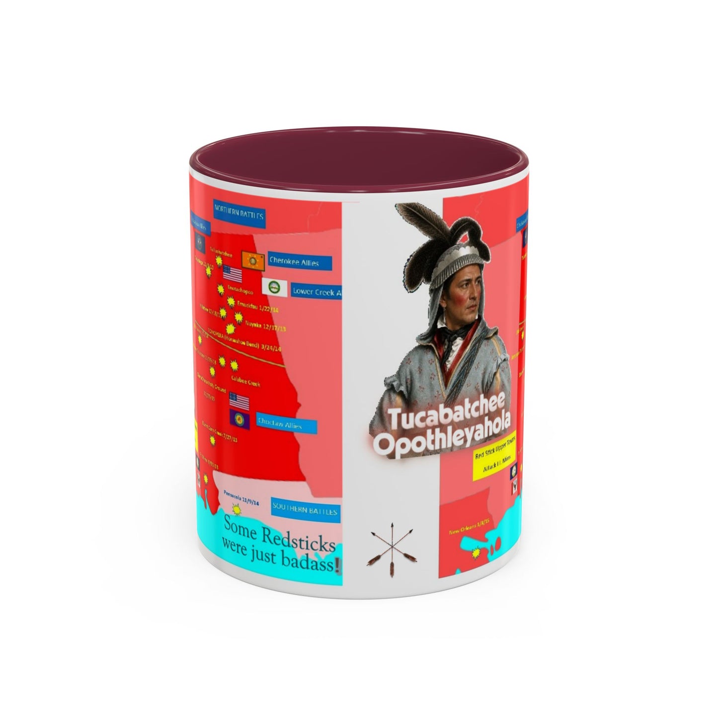 Opothleyahola Colorful Mugs (11oz, 15oz)