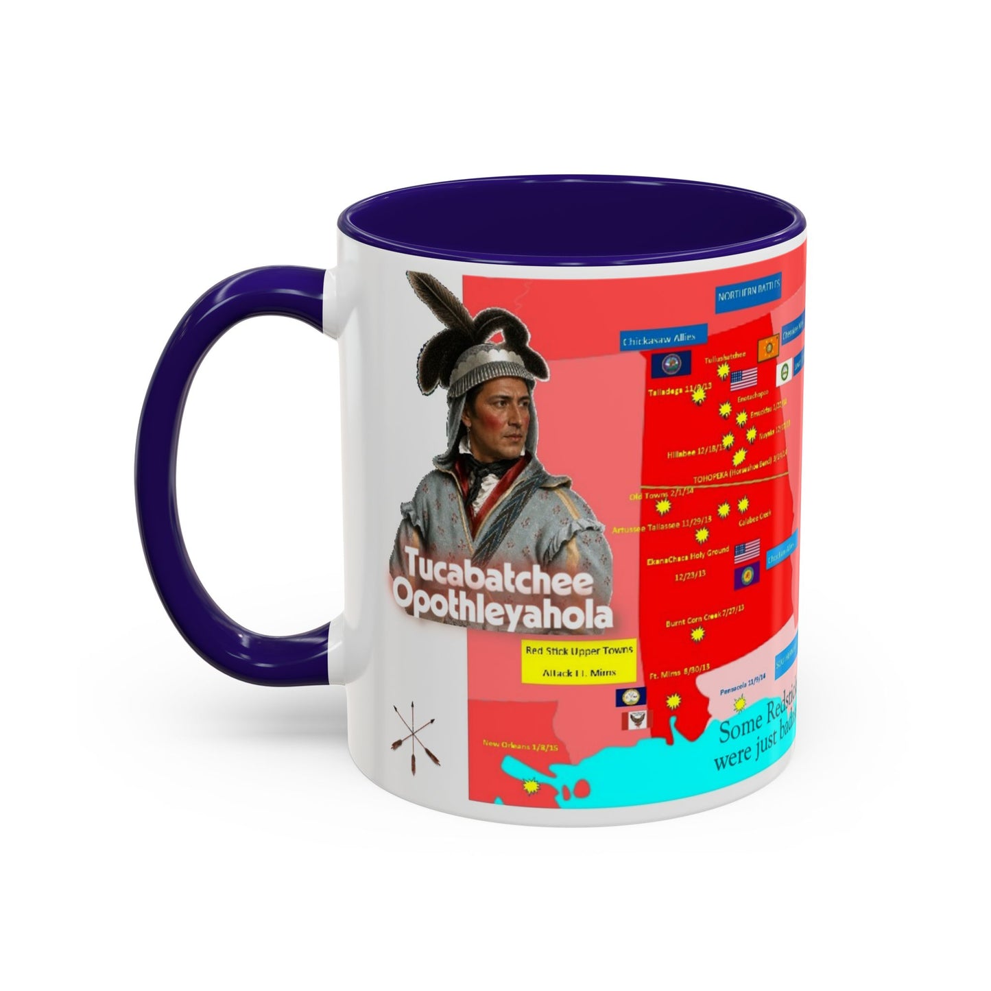 Opothleyahola Colorful Mugs (11oz, 15oz)