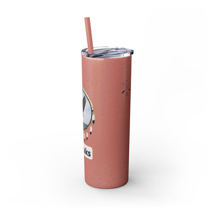 Modoc Eagle Skinny Tumbler – 20oz Straw Travel Cup (Maklaks)