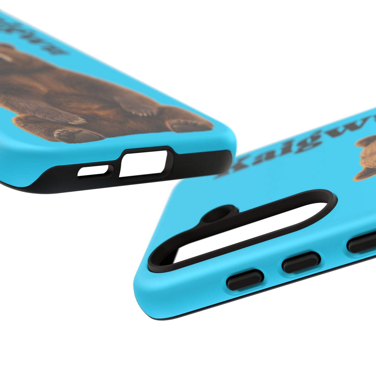 Kiowa Tough Cases: Personalized Kaigwu Tough Phone Case with Horse Rider Design