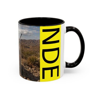 Ft. Sill Apache Desert Scene Coffee Mug — 'N'de' Southwest Landscape 11/15oz
