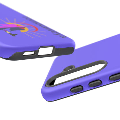 Tonkawa Phone Case — Tonkkaweya Sunrise Design (Protective Purple Hard Shell)
