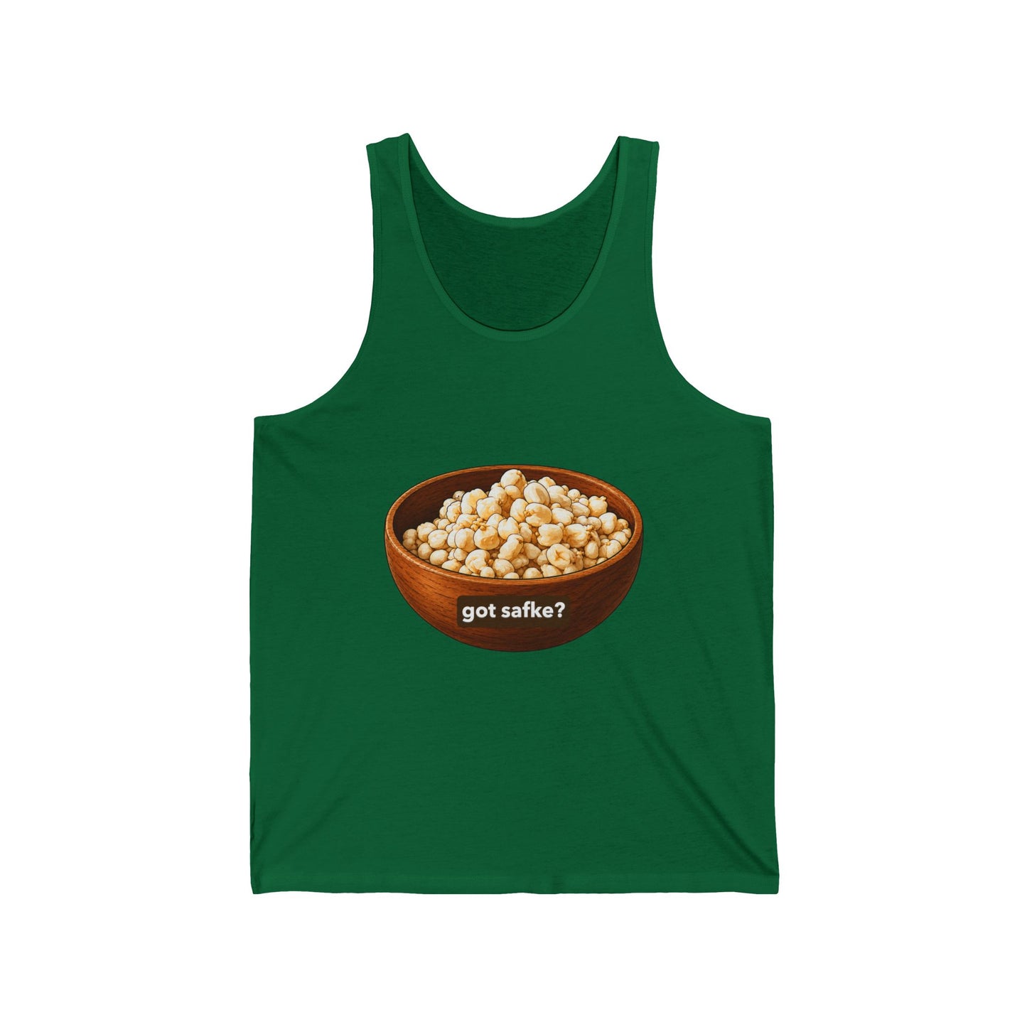 Got Safke Tank Top — "got s afke?" Funny Snack Lover Graphic Tank