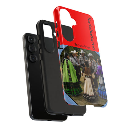 Caddo Phone Case – Native Dancers Photo Design (Kaddhadachto)