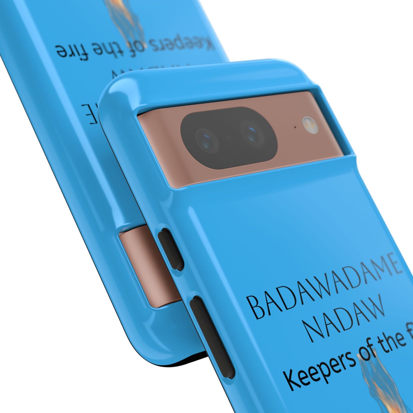 Pottawatomi Tough Cases: 'Badawadame Nadaw' Campfire & Tools Phone Case