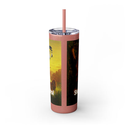 Shawnee East Skinny Tumbler with Straw, 20oz