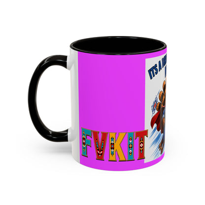 Turkey Coffee Mug — "It’s a Bird! It’s a Plane! No It’s" Colorful 11/15oz Mug
