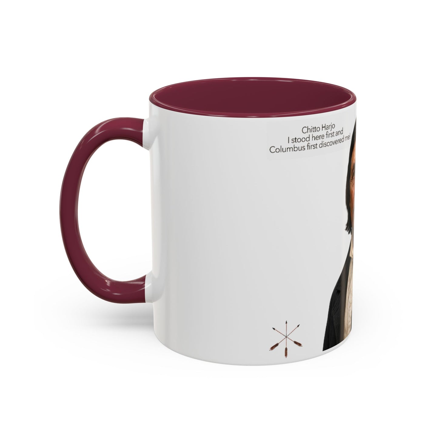 Chitto Harjo Portrait Mug — Historical Native American Portrait Coffee Mug (11oz, 15oz)
